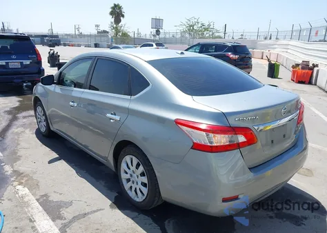 2013 Nissan Sentra Sv from USA, damaged, VIN 3N1AB7AP5DL722725